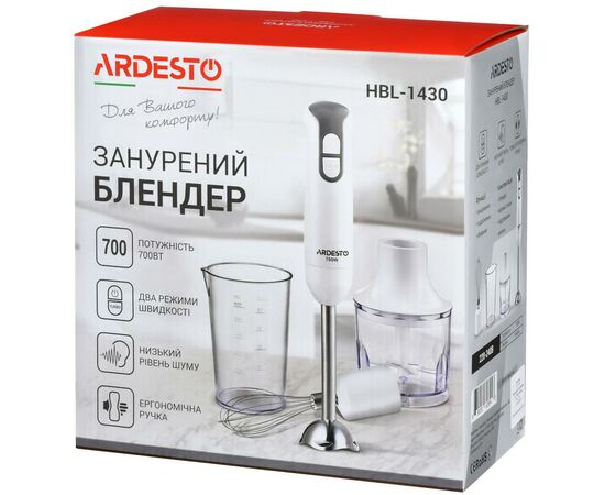 Блендер Ardesto HBL-1430, изображение 6 Блендер Ardesto HBL-1430, изображение 6
