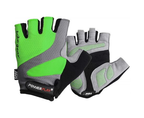 Велорукавиці PowerPlay 5004 Green M (5004C_M_Green)
