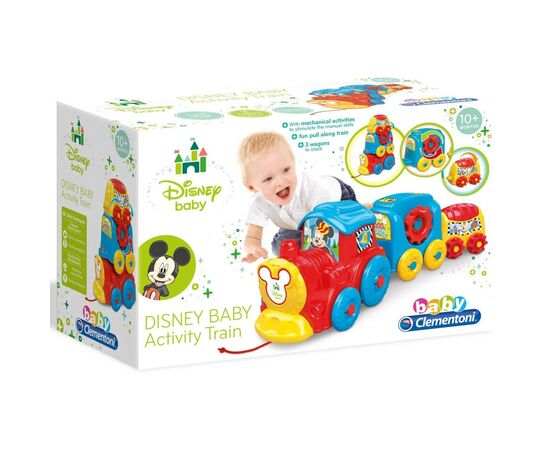 Каталка Clementoni Activity Train (17168), изображение 5 Каталка Clementoni Activity Train (17168), изображение 5