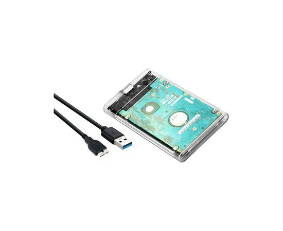 Карман внешний Dynamode 2.5" SATA/SSD HDD - USB 3.0 (DM-CAD-25319), изображение 2 Карман внешний Dynamode 2.5" SATA/SSD HDD - USB 3.0 (DM-CAD-25319), изображение 2