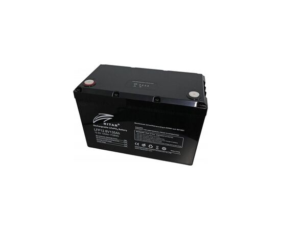 Батарея LiFePo4 Ritar 12V-135Ah (LFP12.8V135Ah G2), изображение 3 Батарея LiFePo4 Ritar 12V-135Ah (LFP12.8V135Ah G2), изображение 3
