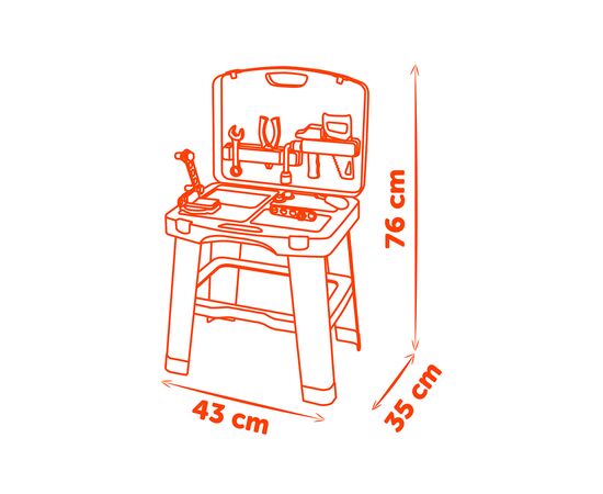 Игровой набор Smoby Блэк + Деккер. Умная мастерская (360734), изображение 3 Игровой набор Smoby Блэк + Деккер. Умная мастерская (360734), изображение 3