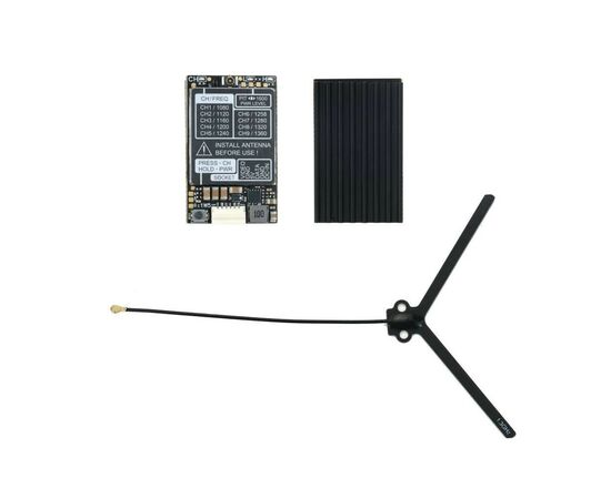Видеопередатчик (VTX) RushFPV 1.3GHz 1.6W 9CH (HP0047.9984), изображение 2 Видеопередатчик (VTX) RushFPV 1.3GHz 1.6W 9CH (HP0047.9984), изображение 2