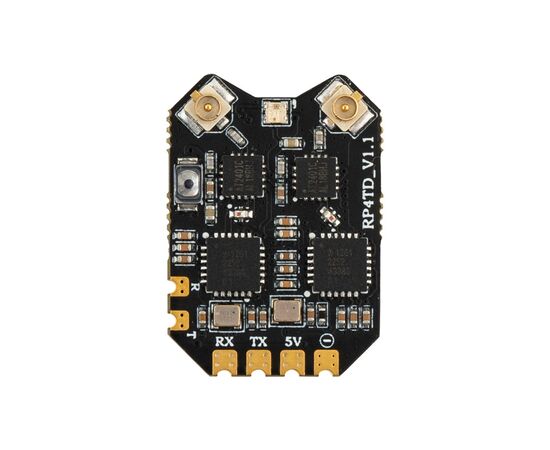 Приемник (RX) RadioMaster RP4TD ExpressLRS 2.4GHz Diversity Receiver (HP0157.RX-RP4TD), изображение 2 Приемник (RX) RadioMaster RP4TD ExpressLRS 2.4GHz Diversity Receiver (HP0157.RX-RP4TD), изображение 2