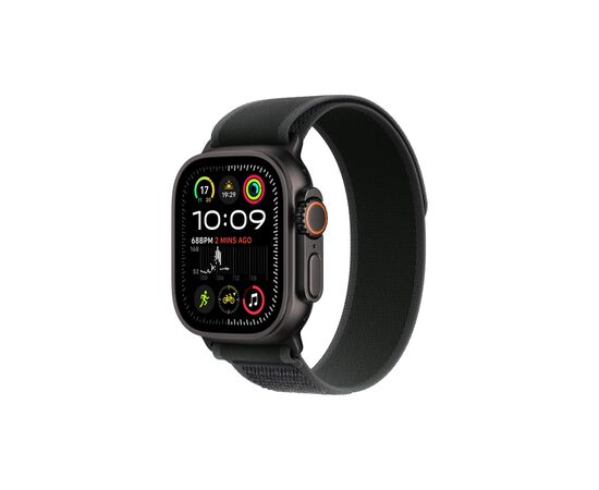 Смарт-годинник Apple Watch Ultra 2 2024 GPS + Cellular 49mm Black Titanium Case with Black Trail Loop - M/L (MX4V3UL/A)