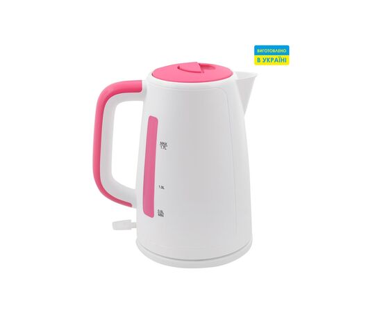 Электрочайник Saturn ST-EK8435U White/Pink, изображение 2