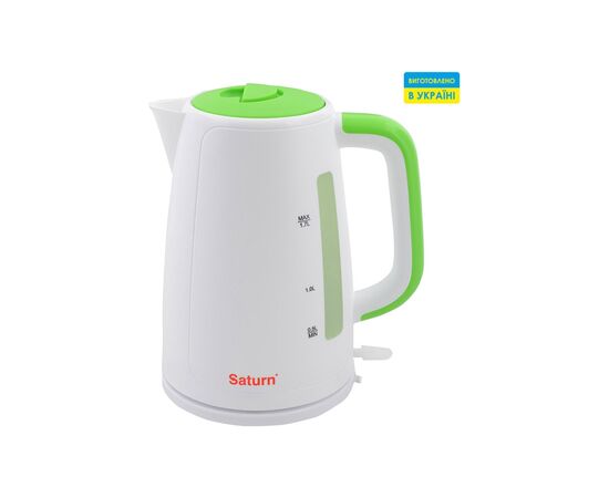 Електрочайник Saturn ST-EK8435U White/Green