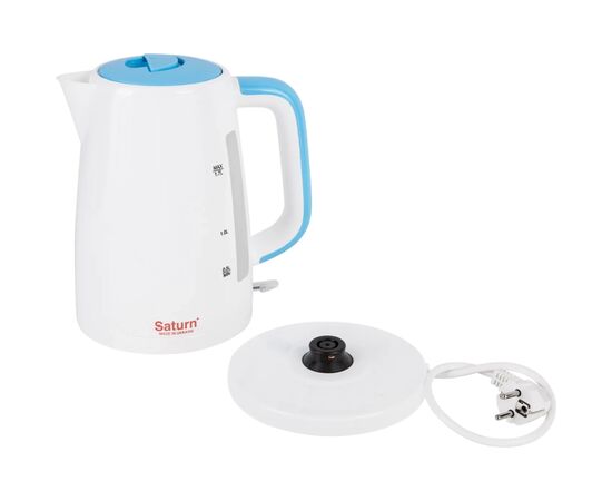 Электрочайник Saturn ST-EK8435U White/Blue, изображение 10