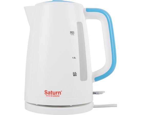 Електрочайник Saturn ST-EK8435U White/Blue