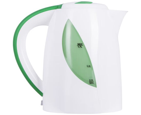 Электрочайник Saturn ST-EK8437U White/Lt.Green, изображение 3 Электрочайник Saturn ST-EK8437U White/Lt.Green, изображение 3