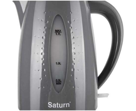 Електрочайник Saturn ST-EK8438U Gray, зображення 8 Електрочайник Saturn ST-EK8438U Gray, зображення 8