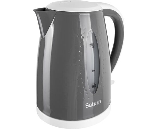Електрочайник Saturn ST-EK8438U Lt.Grey/White, зображення 3 Електрочайник Saturn ST-EK8438U Lt.Grey/White, зображення 3