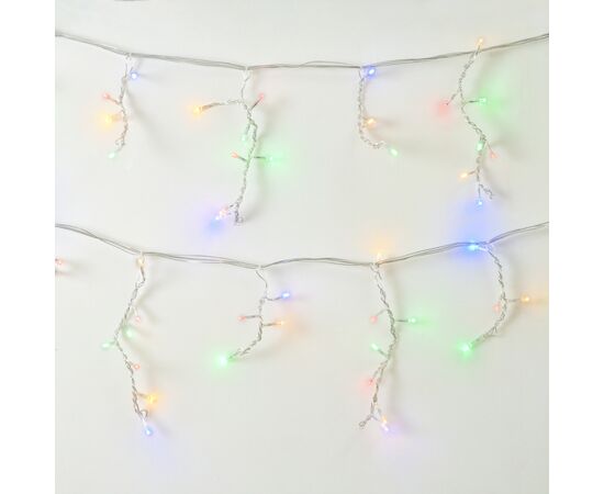 Гирлянда YES! Fun Бахрома 84 LED Разноцветная 2 м Статическая Коннектор (974847)