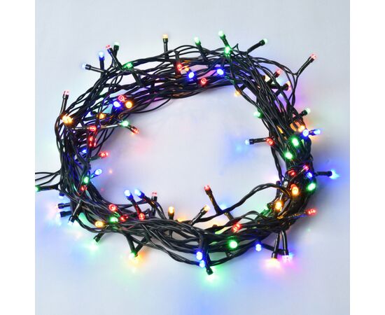 Гірлянда YES! Fun Нитка 120 LED Різнокольорова 8.4 м 8 режимів Мерехтіння (974848)