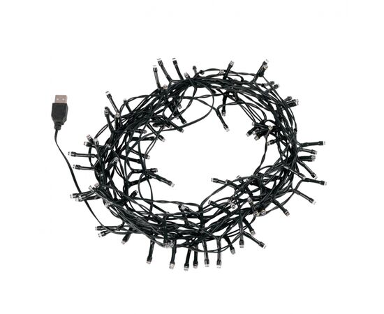 Гирлянда YES! Fun Нить 120 LED Теплый белый 8.4 м Мерцание USB (975064), изображение 2 Гирлянда YES! Fun Нить 120 LED Теплый белый 8.4 м Мерцание USB (975064), изображение 2