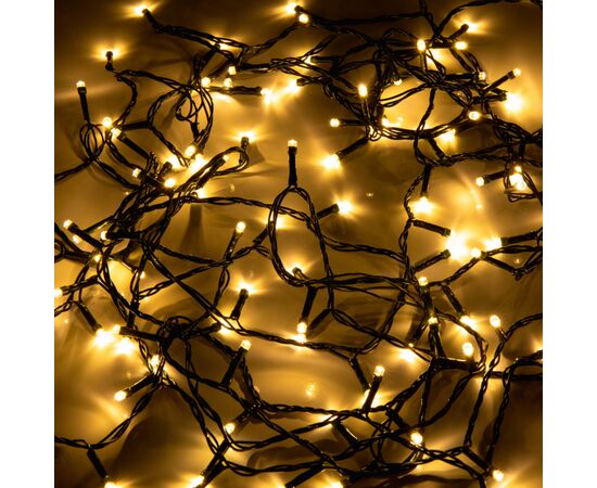 Гирлянда YES! Fun Нить 120 LED Тепло-белая 8.4 м 8 режимов Мерцание (974832), изображение 4 Гирлянда YES! Fun Нить 120 LED Тепло-белая 8.4 м 8 режимов Мерцание (974832), изображение 4