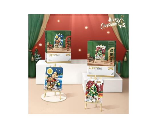 Конструктор LOZ mini Рождественская ёлка без фигурок (1283), изображение 2