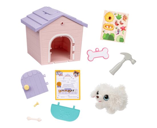Мягкая игрушка Moose Little Live Pets Дом с сюрпризом мини розовый (26617), изображение 3 Мягкая игрушка Moose Little Live Pets Дом с сюрпризом мини розовый (26617), изображение 3