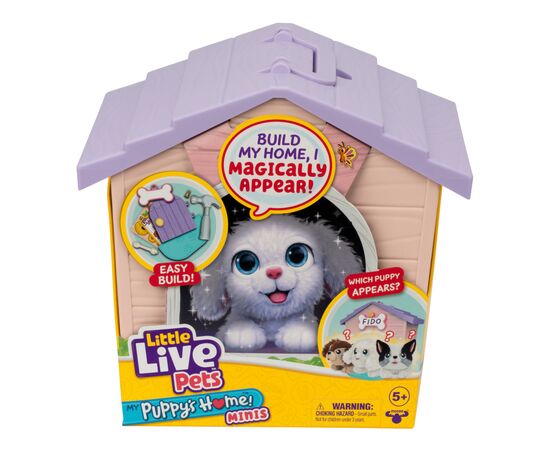 Мягкая игрушка Moose Little Live Pets Дом с сюрпризом мини розовый (26617), изображение 4 Мягкая игрушка Moose Little Live Pets Дом с сюрпризом мини розовый (26617), изображение 4