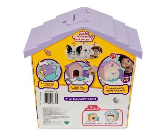 Мягкая игрушка Moose Little Live Pets Дом с сюрпризом мини розовый (26617), изображение 5 Мягкая игрушка Moose Little Live Pets Дом с сюрпризом мини розовый (26617), изображение 5