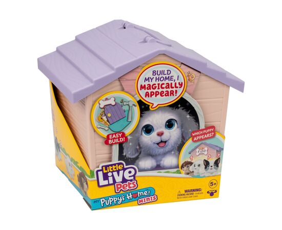 Мягкая игрушка Moose Little Live Pets Дом с сюрпризом мини розовый (26617), изображение 6 Мягкая игрушка Moose Little Live Pets Дом с сюрпризом мини розовый (26617), изображение 6