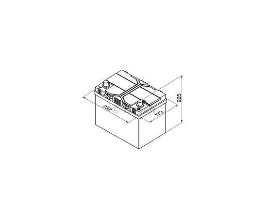 Аккумулятор автомобильный Bosch 60А (0 092 S40 240), изображение 6 Аккумулятор автомобильный Bosch 60А (0 092 S40 240), изображение 6