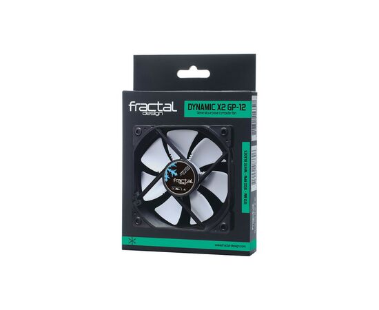 Кулер для корпуса Fractal Design DYNAMIC X2 GP-12 WH (FD-FAN-DYN-X2-GP12-WT), изображение 2 Кулер для корпуса Fractal Design DYNAMIC X2 GP-12 WH (FD-FAN-DYN-X2-GP12-WT), изображение 2