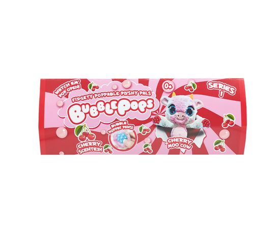 Мягкая игрушка Bubble Pops Вишневая коровка 34 см (2312004/10), изображение 4 Мягкая игрушка Bubble Pops Вишневая коровка 34 см (2312004/10), изображение 4