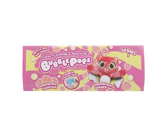 Мягкая игрушка Bubble Pops Грепфрутовая кошка 34 см (2312004/12), изображение 4 Мягкая игрушка Bubble Pops Грепфрутовая кошка 34 см (2312004/12), изображение 4