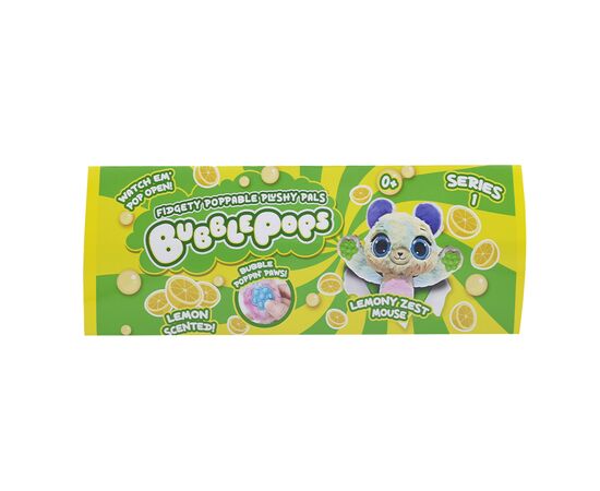 Мягкая игрушка Bubble Pops Лимонный мышонок 34 см (2312004/3), изображение 4 Мягкая игрушка Bubble Pops Лимонный мышонок 34 см (2312004/3), изображение 4