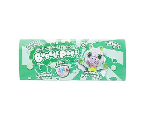 Мягкая игрушка Bubble Pops Мятная капибара 34 см (2312004/7), изображение 4 Мягкая игрушка Bubble Pops Мятная капибара 34 см (2312004/7), изображение 4