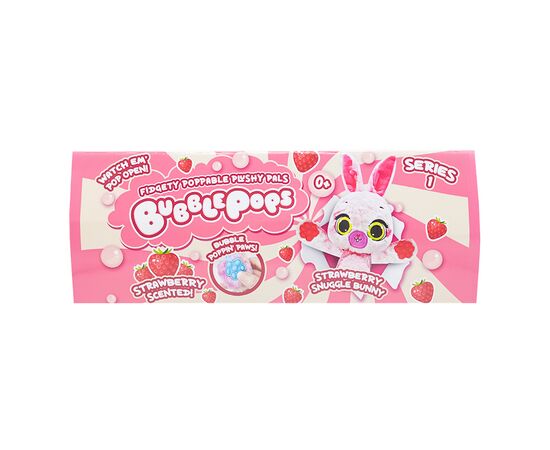 Мягкая игрушка Bubble Pops Клубничный зайчонок 34 см (2312004/4), изображение 4 Мягкая игрушка Bubble Pops Клубничный зайчонок 34 см (2312004/4), изображение 4