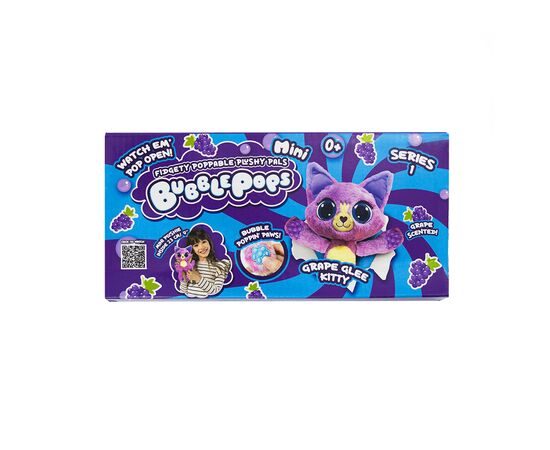 Мягкая игрушка Bubble Pops Виноградный котенок 20 см (2402005/5), изображение 4 Мягкая игрушка Bubble Pops Виноградный котенок 20 см (2402005/5), изображение 4