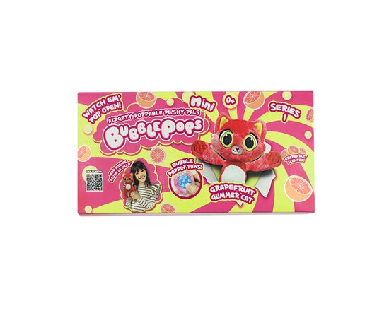 М'яка іграшка Bubble Pops Грепфрутова кішка 20 см (2402005/12), зображення 4 М'яка іграшка Bubble Pops Грепфрутова кішка 20 см (2402005/12), зображення 4