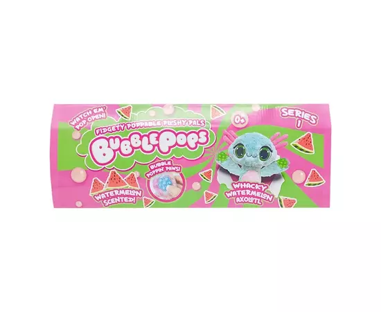 Мягкая игрушка Bubble Pops Арбузный аксолотль 20 см (2402005/9), изображение 3 Мягкая игрушка Bubble Pops Арбузный аксолотль 20 см (2402005/9), изображение 3