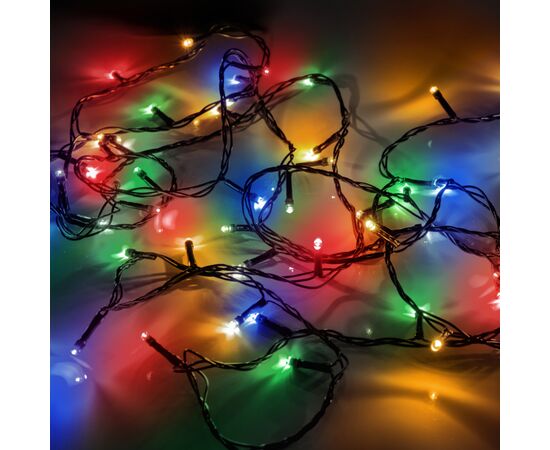 Гирлянда YES! Fun Нить 20 LED Разноцветная 2 м Статичная (974834), изображение 4 Гирлянда YES! Fun Нить 20 LED Разноцветная 2 м Статичная (974834), изображение 4