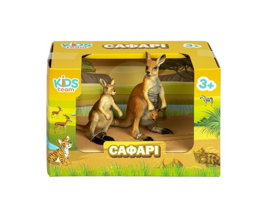 Фигурка Kids Team набор Кенгуру c малышом и с кенгуренком (Q9899-A38_3), изображение 2 Фигурка Kids Team набор Кенгуру c малышом и с кенгуренком (Q9899-A38_3), изображение 2