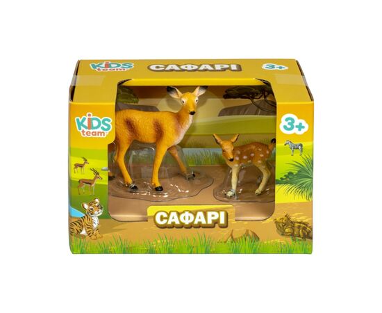 Фигурка Kids Team набор Олениха с олененком (Q9899-A38_2), изображение 2