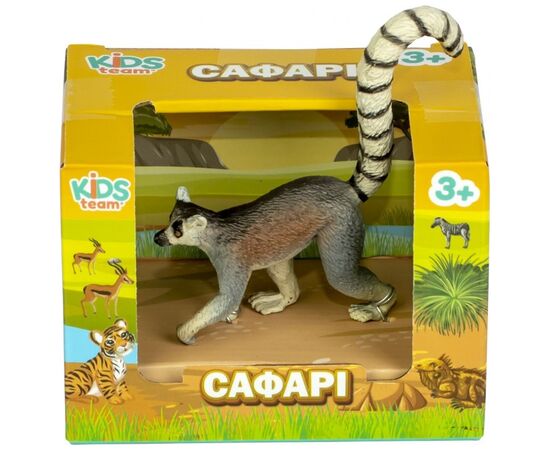 Фигурка Kids Team Сафари Лемур (Q9899-A82_4), изображение 2 Фигурка Kids Team Сафари Лемур (Q9899-A82_4), изображение 2