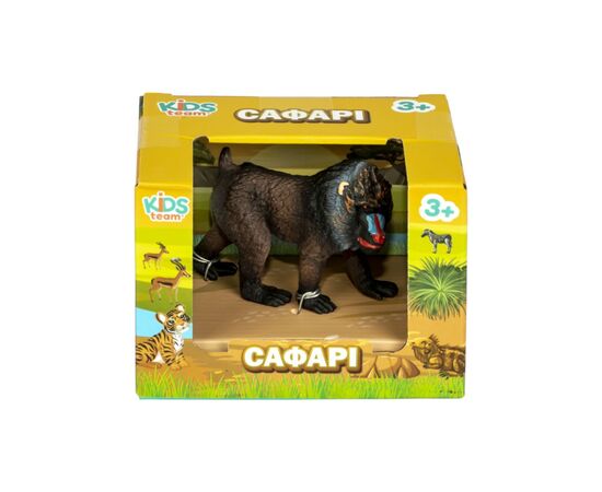 Фигурка Kids Team Сафари Мандрил (Q9899-A81_2), изображение 2 Фигурка Kids Team Сафари Мандрил (Q9899-A81_2), изображение 2