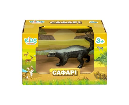 Фигурка Kids Team Сафари Мёдоед (Q9899-A50_4), изображение 2 Фигурка Kids Team Сафари Мёдоед (Q9899-A50_4), изображение 2