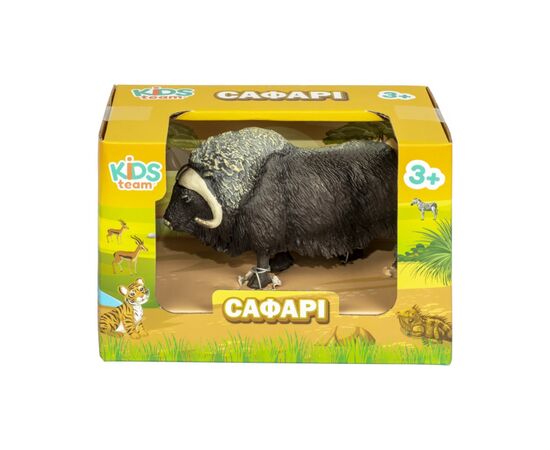 Фигурка Kids Team Сафари Овцебык (Q9899-A15_1), изображение 2 Фигурка Kids Team Сафари Овцебык (Q9899-A15_1), изображение 2