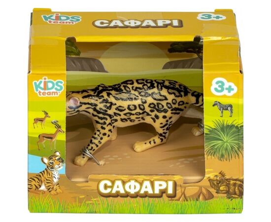 Фигурка Kids Team Сафари Оцелот (Q9899-A80_6), изображение 2 Фигурка Kids Team Сафари Оцелот (Q9899-A80_6), изображение 2