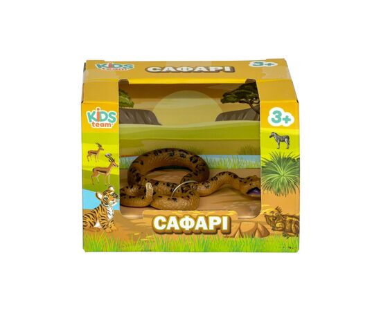 Фигурка Kids Team Сафари Гремучая змея (Q9899-A80_4), изображение 2 Фигурка Kids Team Сафари Гремучая змея (Q9899-A80_4), изображение 2