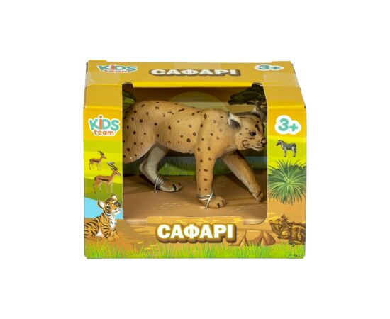 Фигурка Kids Team Сафари Рысь (Q9899-A80_2), изображение 2 Фигурка Kids Team Сафари Рысь (Q9899-A80_2), изображение 2