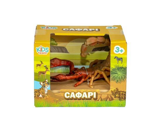 Фигурка Kids Team Сафари Скорпион (Q9899-A80_1), изображение 2 Фигурка Kids Team Сафари Скорпион (Q9899-A80_1), изображение 2