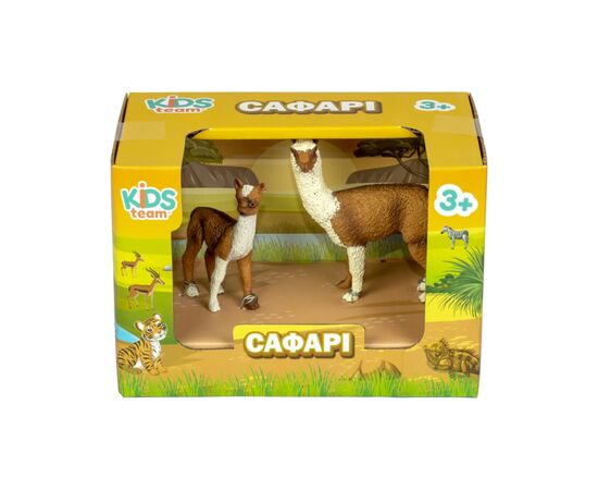 Фигурка Kids Team Сафари Альпака и малыш-альпака (Q9899-A34_1), изображение 3 Фигурка Kids Team Сафари Альпака и малыш-альпака (Q9899-A34_1), изображение 3