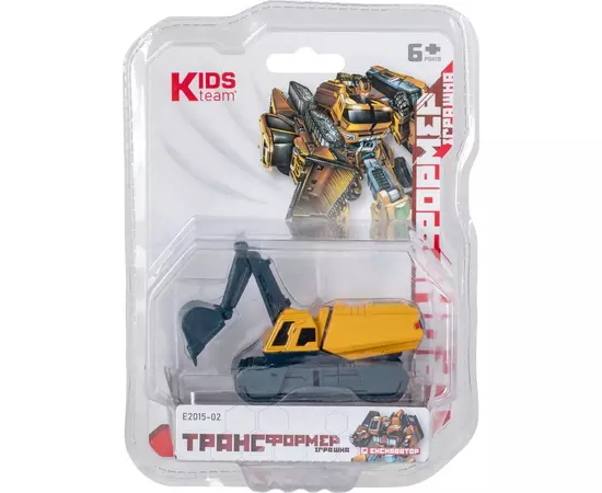 Трансформер Kids Team Экскаватор (E2015-02), изображение 3 Трансформер Kids Team Экскаватор (E2015-02), изображение 3