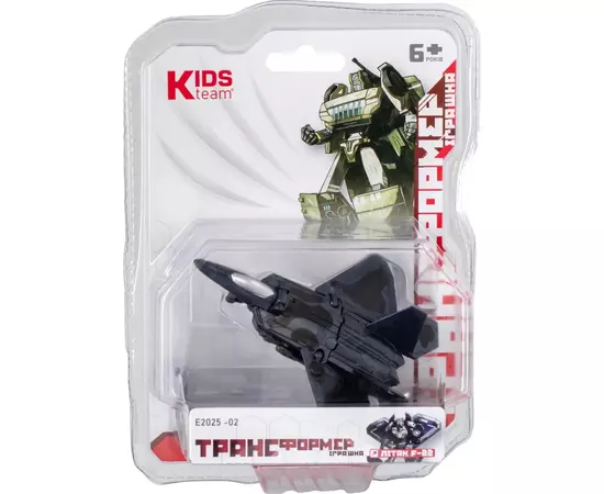Трансформер Kids Team Самолет F-22 (E2025-02), изображение 3 Трансформер Kids Team Самолет F-22 (E2025-02), изображение 3