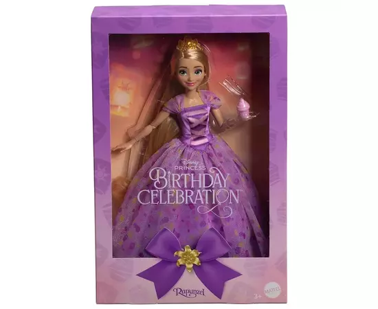 Кукла Disney Princess коллекционная Рапунцель Особый День рождения (HYC38), изображение 6 Кукла Disney Princess коллекционная Рапунцель Особый День рождения (HYC38), изображение 6